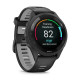 Forerunner® 265 Black Bezel and Case with Black/Powder Gray Silicone Band - 010-02810-10 - Garmin